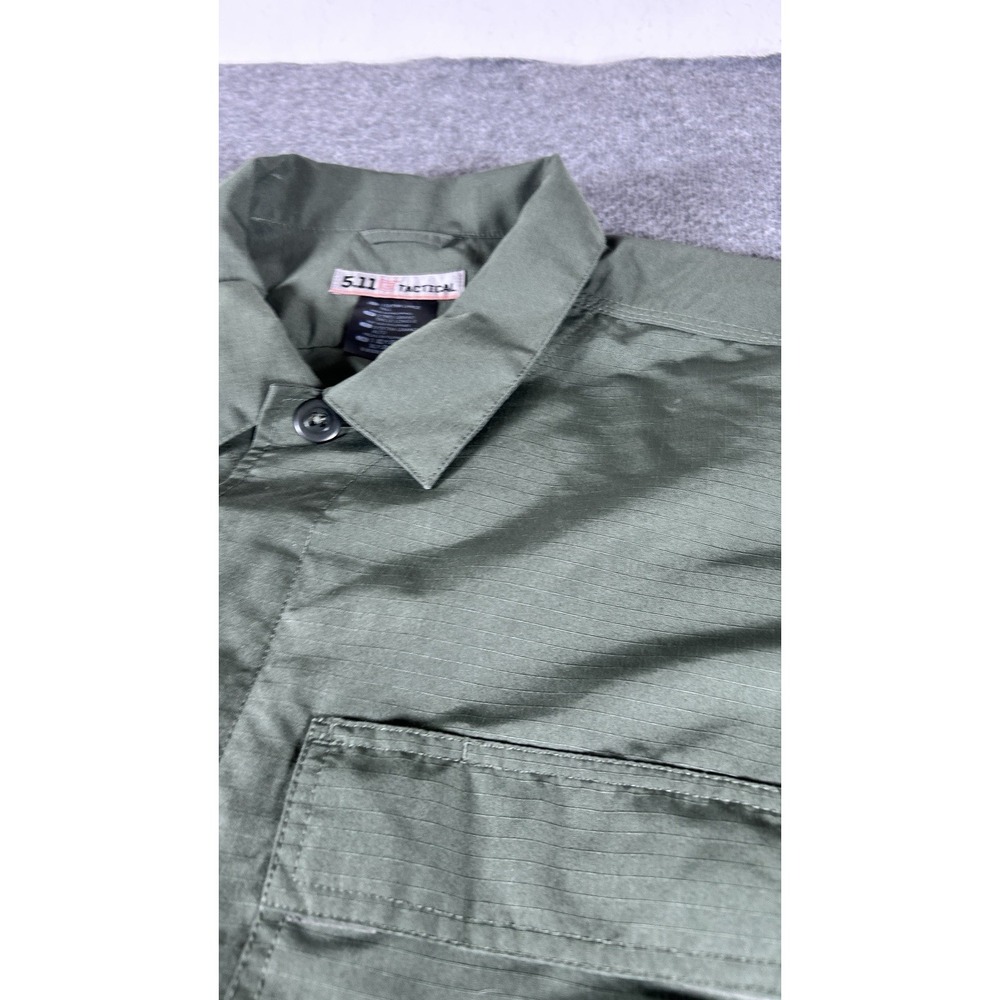 Men's 511 Tactical Series Short Sleeve Gray Button Down Shirt Size 3XLT